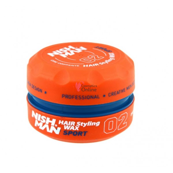 Ceara pentru par lucioasa, NISH MAN SPORT 02 150ml